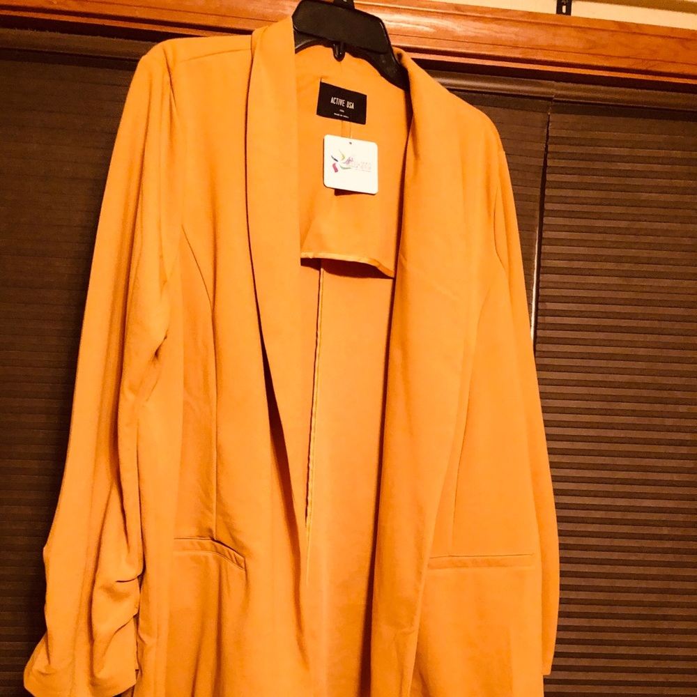 Gold blazer